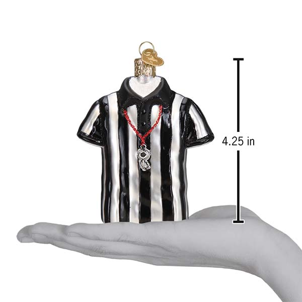 Referee Shirt Ornament  Old World Christmas  44181