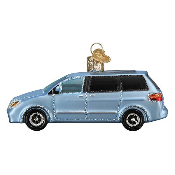 Soccer Mom Minivan Ornament Old World Christmas Ornament 46098