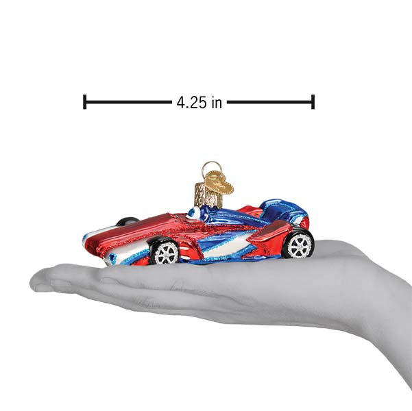 Racing Car Ornament  Old World Christmas  46104