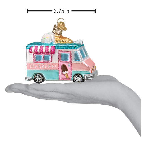 Ice Cream Truck Ornament  Old World Christmas  46106