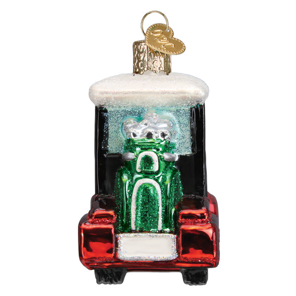 Golf Cart Ornament  Old World Christmas  46108