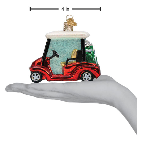 Golf Cart Ornament  Old World Christmas  46108