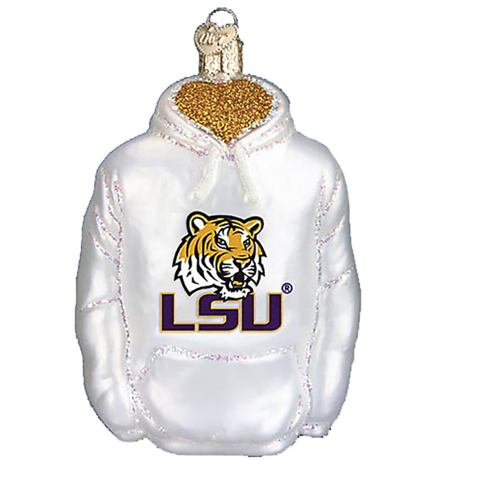 LSU Hoodie 60303 Ornament Old World Christmas