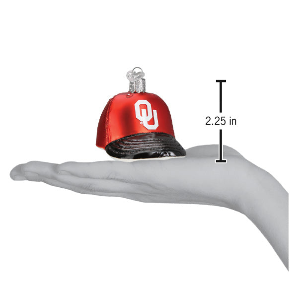 Oklahoma Baseball Cap Ornament  Old World Christmas  60419