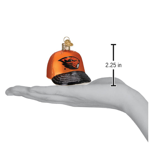 Oregon State Baseball Cap Ornament  Old World Christmas  61619