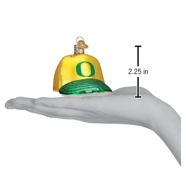 Oregon Baseball Cap Ornament  Old World Christmas  63719