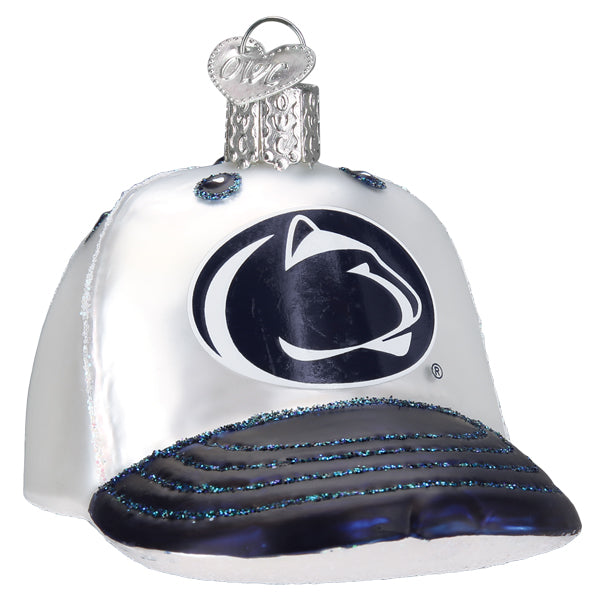 Penn State Baseball Cap Ornament  Old World Christmas  64619