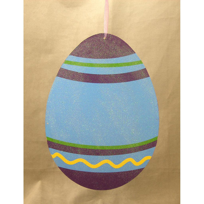 11.5" By 8.75" Blue Display Easter Egg   SG312-BLU