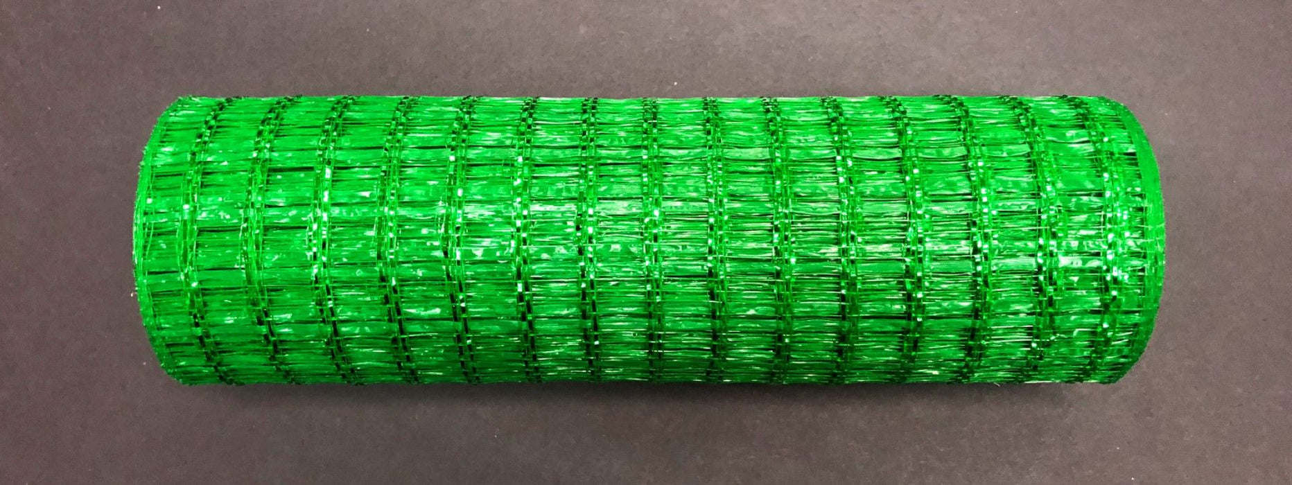 Emerald Metallic Wide Weave Mesh, 10"X10Y  Mesh   XB104310-17