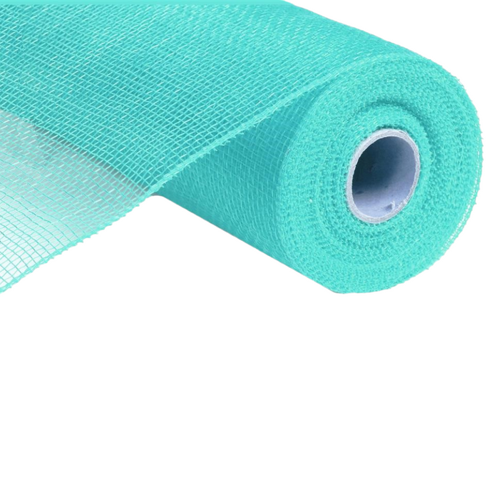 10" Turquoise Green Deco Poly Mesh RE1302MK