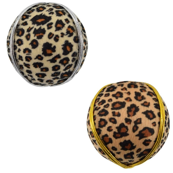 4" Animal Print Ball Ornament XO2555