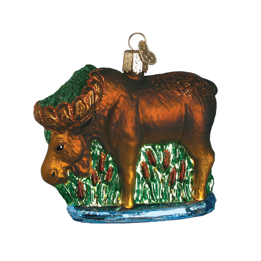 Munching Moose 12135 Old World Christmas Ornament