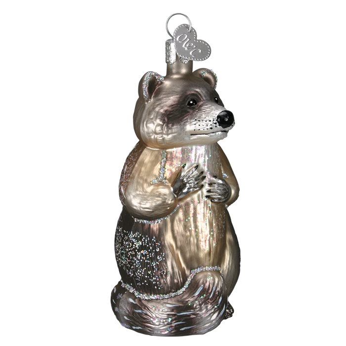 Raccoon 12146 Old World Christmas Ornament