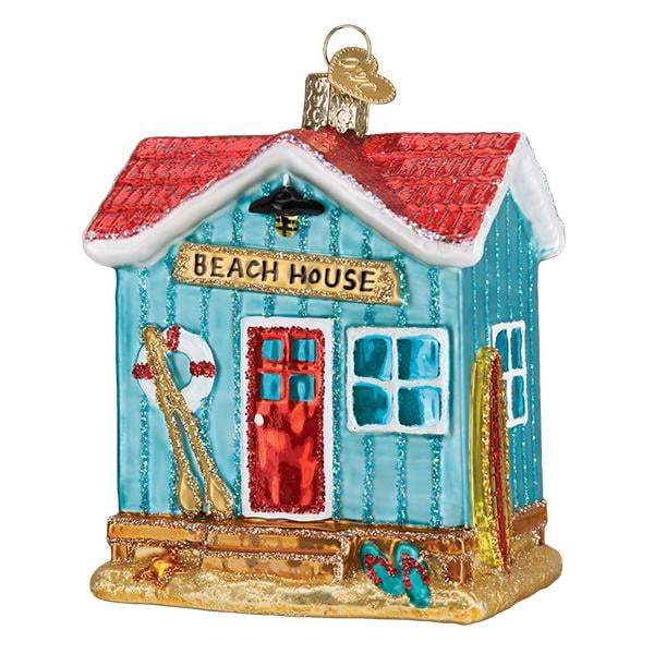 Beach House Old World Christmas Ornament 20112