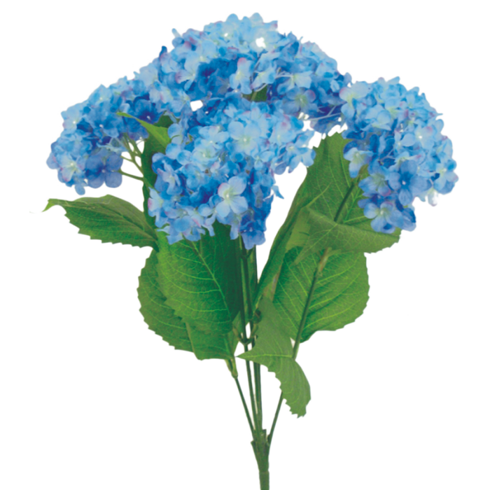 Blue Hydrangea Bush x 5 Stems 30334BL