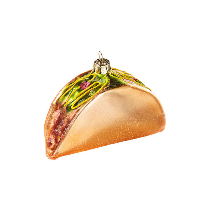 RAZ Taco Christmas Ornament