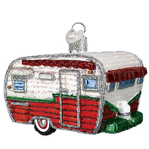 Travel Trailer 46041 Old World Christmas Ornament