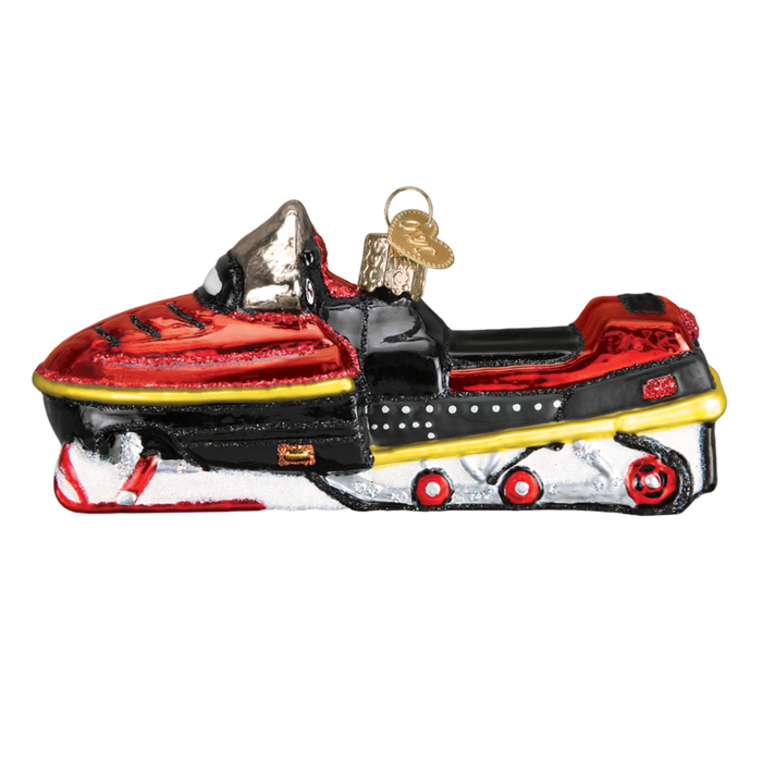 Snowmobile 46074 Old World Christmas Ornament