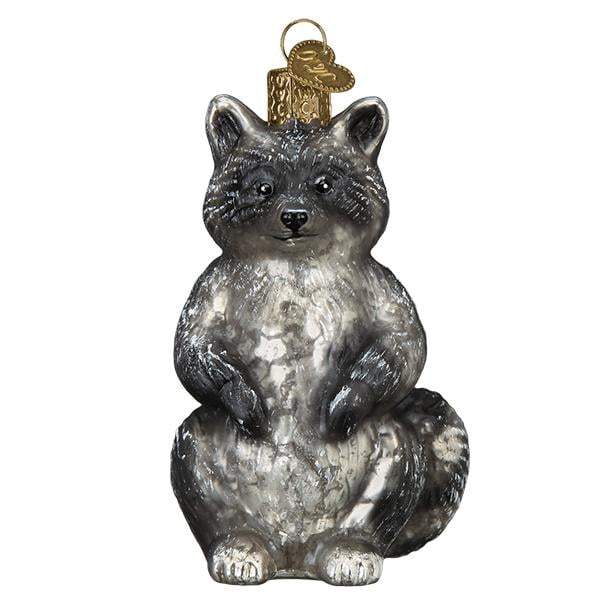 Vintage Raccoon 51010 Old World Christmas Ornament