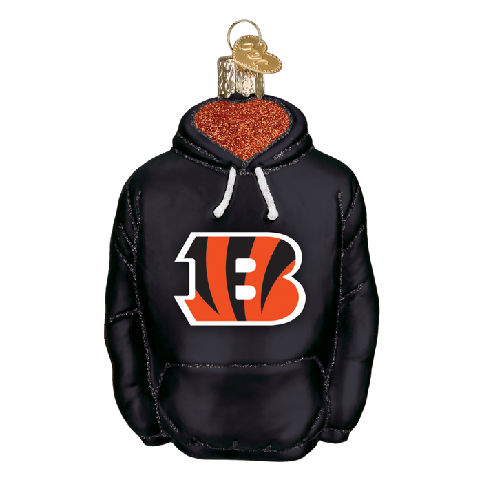 Cincinnati Bengals Hoodie 70703 Old World Christmas Ornament