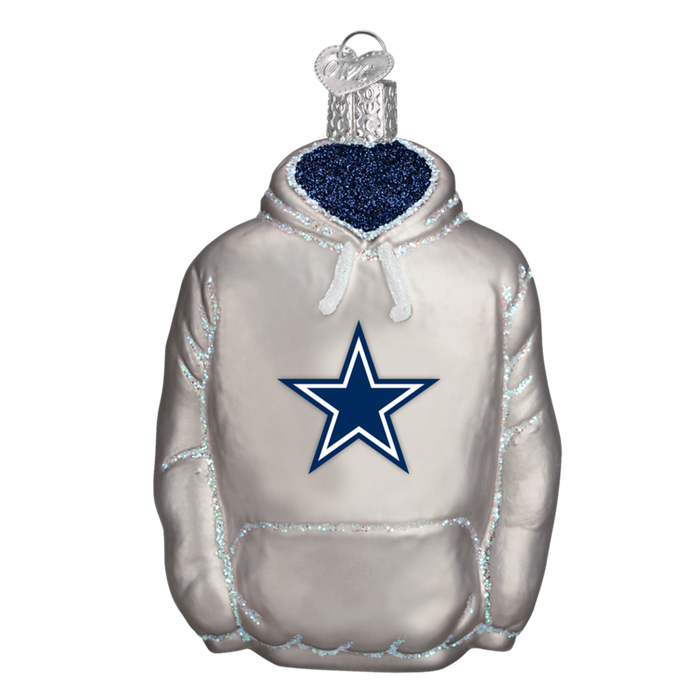 Dallas Cowboys Hoodie 70903 Old World Christmas Ornament