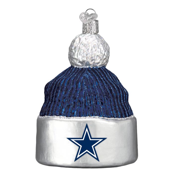 Dallas Cowboys Beanie 70914 Old World Christmas Ornament