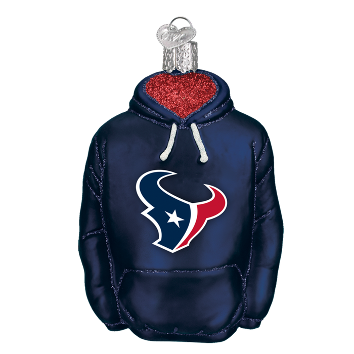 Houston Texans Hoodie 71303 Old World Christmas Ornament