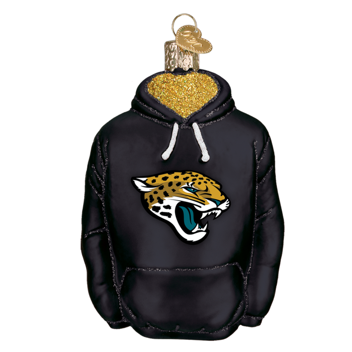 Jacksonville Jaguars Hoodie 71503 Old World Christmas Ornament