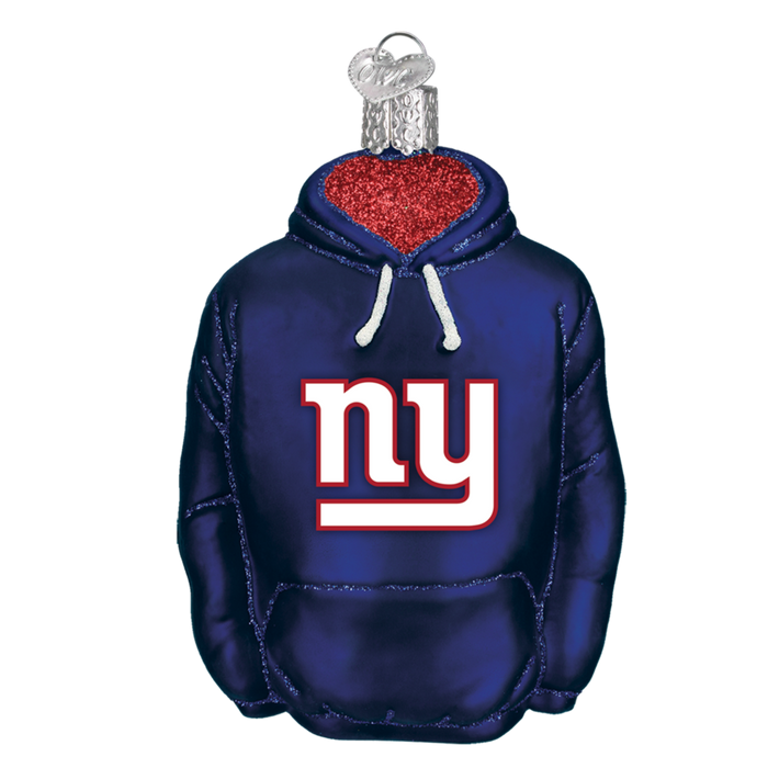 New York Giants Hoodie 72203 Old World Christmas Ornament