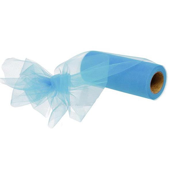 6" Teal Nylon Tulle RC126636